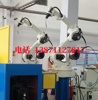 阿巴嘎弧焊机器人工作站
